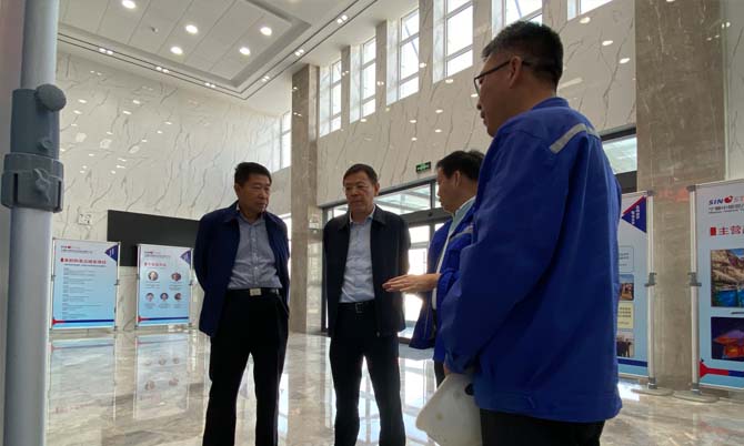 自治区宁东能源化工基地党工委副书记&mdash;&mdash;张伟带宁东应急治理局辅导视察我公司节前安全工作